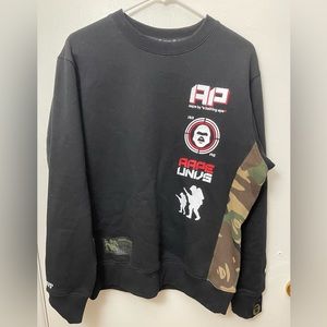 Aape by A Bathing Ape crew neck sweater.